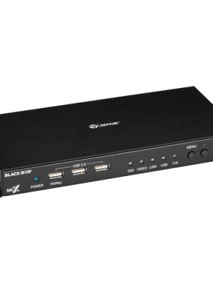MCX G2 DISPLAYPORT TRANSCODER COPPER OR FIBER NETWORKS BLACK BOX