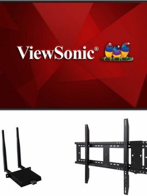 VIEWSONIC 75-INCH 4K UHD CDE7530 BUNDLE