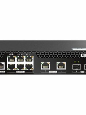 HALF-RACKMOUNT SWITCH QSW-M210 6PR2S2T-US MANAGEMENT SWITCH 6PORT