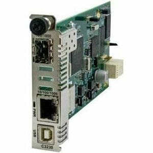OAM RMT MNGED ION CARD W/ AG 10/100/1000B-T TO 1000B-SX MM SC