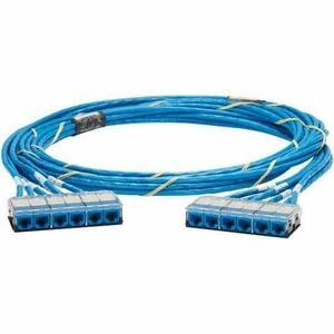 Panduit COPPER QN TRUNK CAT6 UTP RISER BU JACK WH STD PKG 32FT EA NC/NR QCRBCJW0001F032