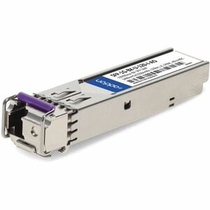 Addon MSA AND TAA COMPLIANT XCVR 1G-BX 1490/1550 120KM -40 - 85C SFP-1G-BX-U-120-I-AO