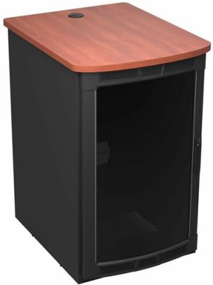 25SP 32DEEP PLEXI DOOR AND BIT CHERRY TOP