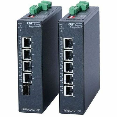 RUGGEDNET10GMG/SI RJ-45 TO POE+ 2X MULTIGIG 2X 10/100/1000 DC