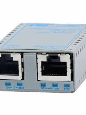 OMNICONVERTER GPOE+/I GIGABIT POE+ INJECT 2-PIN 48VDC EXT TEMP SA