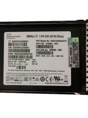 HP 1.6TB SOLID STATE DRIVE (SSD) SATA INTERFACE 6GB/S