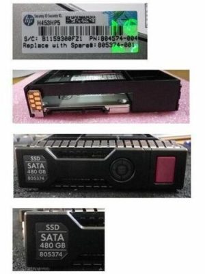 HP 480GB HOT-PLUG SOLID STATE DRIVE (SSD) SATA INTERFACE READ