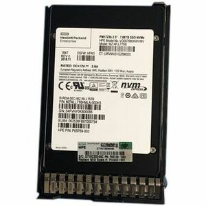 HP 7.68TB SOLID STATE DRIVE (SSD) NON-VOLATILE MEMORY EXPRESS