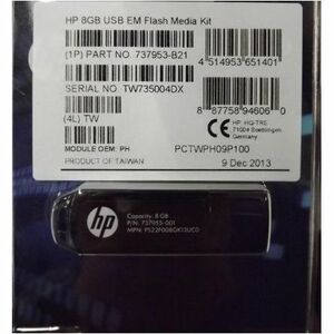 HP 8GB USB FLASH MEDIA KEY
