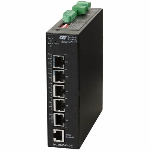 INDUSTRIAL MULTI-GIGABIT SWITCH RJ-45 2X MULTIGIG 2X 10/100/1000 AC