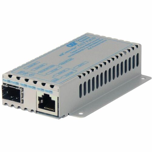 MICONVERTER GX/T 10/100/1000BTTO 100/1000X SFP POE/PD US WM Wide