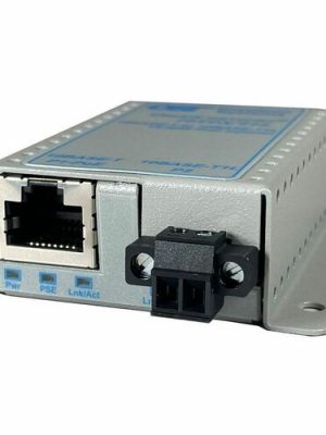 SINGLE PAIR ETHERNET CONVERTER RJ-45 POE+ TO 10T1L 2-PIN AC ET