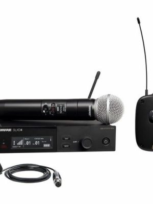 SHURE SLXD124/85M-G58 DUAL CHANNEL MICROPHONE SYSTEM