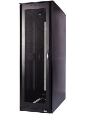 S-SERIES 42U RACK 24X42 WITH SIDE PANELS CASTORS