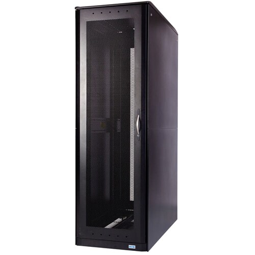 S-SERIES 42U RACK 24X42 WITH SIDE PANELS CASTORS