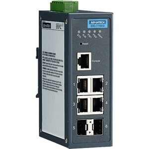 GIGABIT MANAGED ETHERNET SWITCH 4GE+2G SFP PORTS