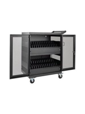 32 PORT CHARGING STATION CART AC CHROMEBOOKS LAPTOPS TABLETS