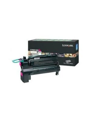 MAGENTA TONER CARTRIDGE F/ C792 X792 EXTRA HIGH YIELD RETURN PRINT